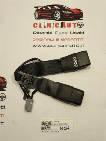 AGGANCIO CINTURA DI SICUREZZA POSTERIORE TOYOTA Yaris Serie B630 17060 1NZFXE (1720) - Foto 2