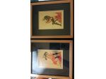 COLLEZIONE QUADRETTI DIVINITA' IN ORO+SBALZO ARTISTICO A MANO ARGENTO
