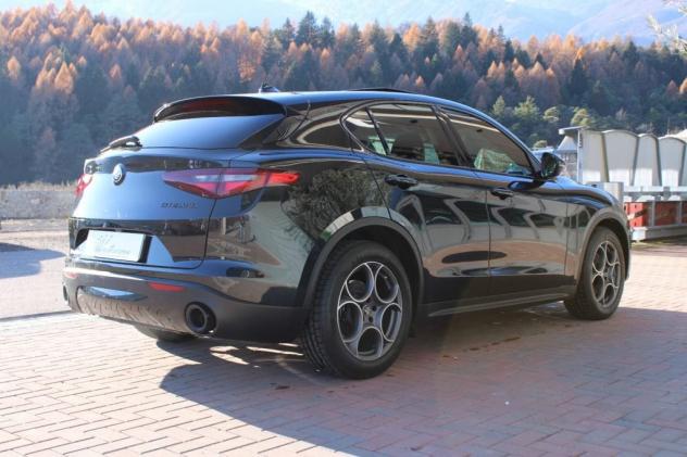 Alfa Romeo Stelvio 2.2 Turbodiesel 160cv VELOCE TETTO-H&K-PELLE - Foto 8