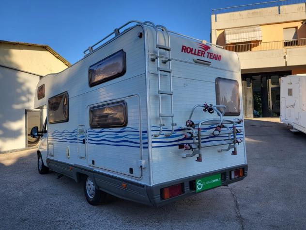 CAMPER ROLLER TEAM DUCATO MANSARDATO 7 POSTI LETTI CASTELLO DOPPIA DINETTE GENERALI CAMPER - Foto 4