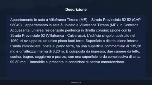 Immobile in asta di 135 m² in vendita a Villafranca Tirrena - Foto 18