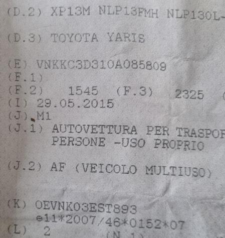 NAVIGATORE TOYOTA Yaris Serie 86140-0D100 (1416) - Foto 15