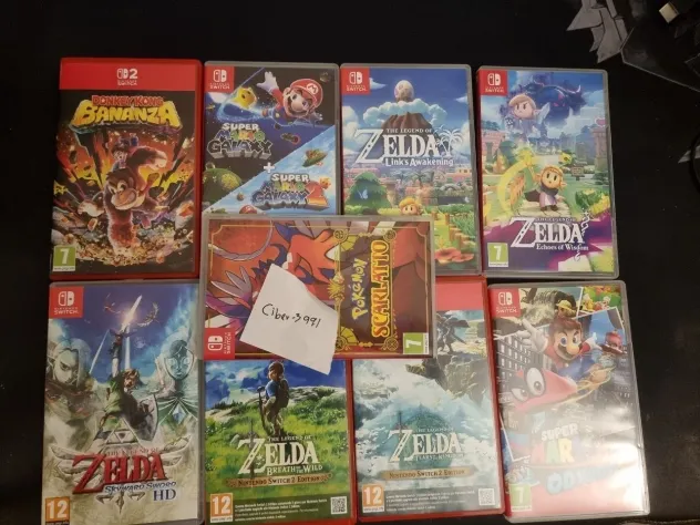 Nintendo Switch 2 Console Come Nuova poco uso Boxed con 9 giochi - Foto 2
