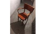 Poltroncina legno vintage