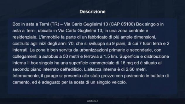 Immobile in asta di 16 m² in vendita a Terni - Foto 9
