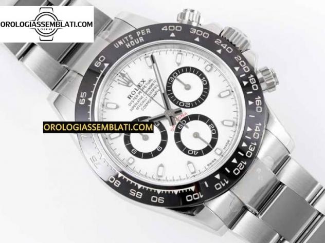 Rolex Replica DAYTONA 116500 1:1 BEST EDITION QUADRANTE BIANCO SU BRACCIALE SS SA4130 - Foto 2
