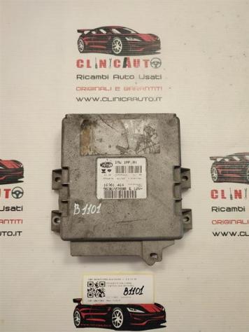 CENTRALINA MOTORE PEUGEOT 206 1° Serie 9636727080 IAW1AP81 TU3JP benzina 1360 (9803)