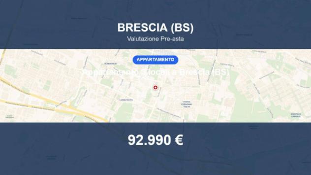Immobile in asta di 52 m², box auto in vendita a Brescia