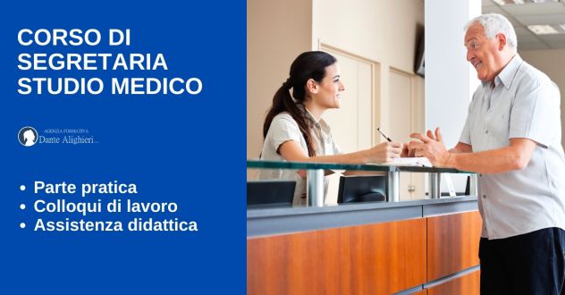 CORSO DI SEGRETARIA STUDIO MEDICO A SALERNO
