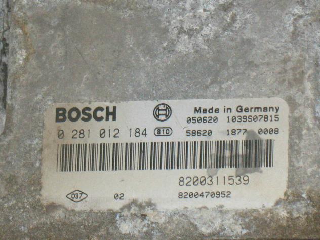 0281012184 ECU RENAULT MASTER 1.9 0281012184 EDC15C13 8200311539 8200470952 - Foto 2