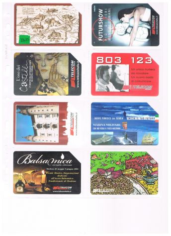SCHEDE TELEFONICHE ITALIANE USATE - Foto 6