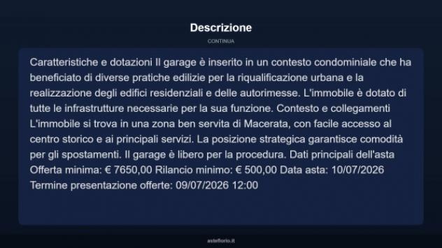 Immobile in asta di 18 m² in vendita a Macerata - Foto 10
