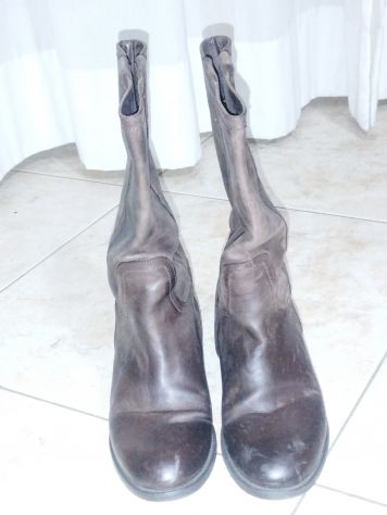 VENDO STIVALETTI MARRONI DONNA - Foto 3