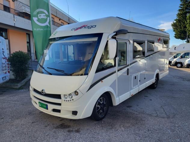 MOTORHOME CARTHAGO DUCATO BASCULANTE MATRIMONIALE GARAGE GEMELLI CLIMATIZZATORE GENERALI CAMPER USATI 481 - Foto 2