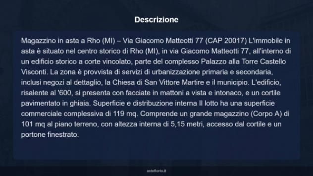 Immobile in asta di 119 m² in vendita a Rho - Foto 9