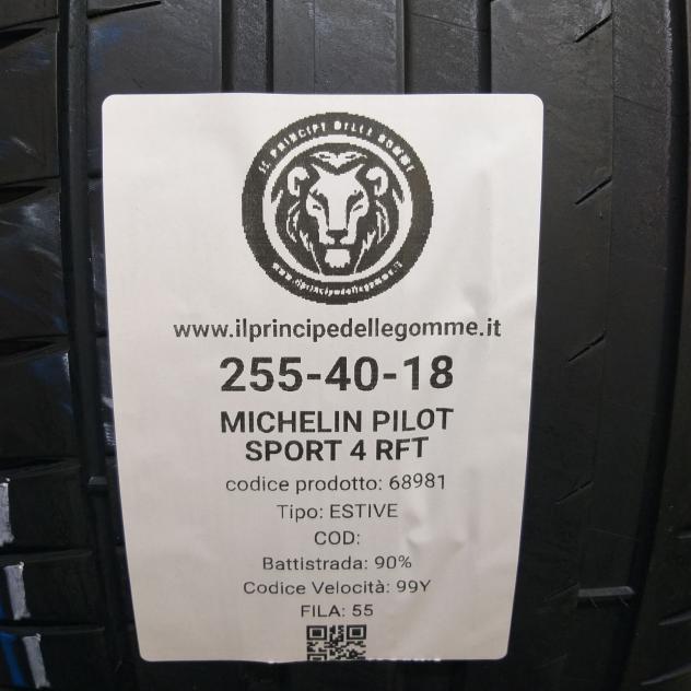 2 GOMME 255 40 18 MICHELIN A68981 - Foto 2