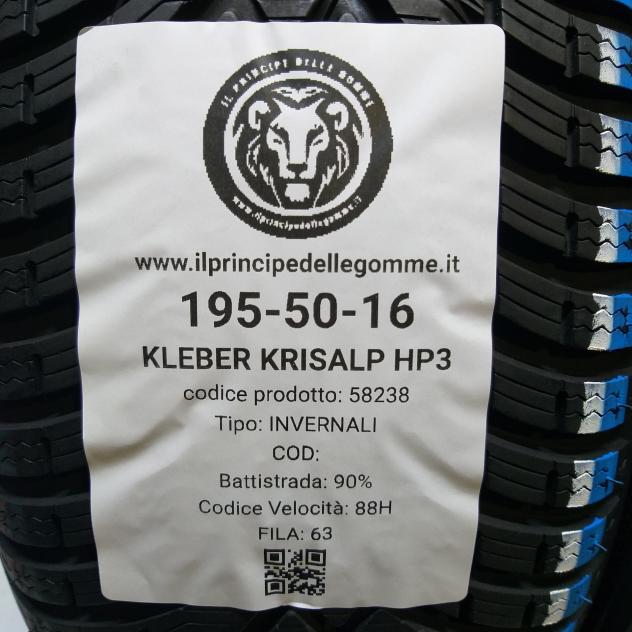 2 GOMME 195 50 16 KLEBER A58238 - Foto 2