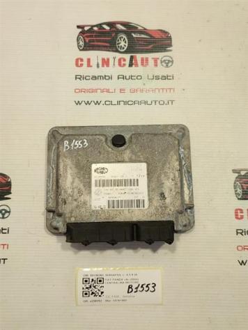 CENTRALINA MOTORE FIAT Panda 2° Serie 55196260 IAW4AFSS 187A1000 benzina 1108 (0310)
