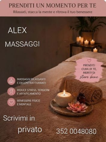 MASSAGGI RILASSANTI SENSUALI E DRENANTI ( SOLO DONNE ). - Foto 3 Tel:3520048080