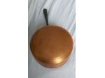 scaldino in rame battuto diametro 16 cm H 9
