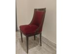 Coppia poltroncine anni 40 ciliegio velluto rosso