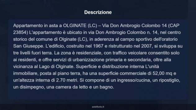 Immobile in asta di 52 m² in vendita a Olginate - Foto 15
