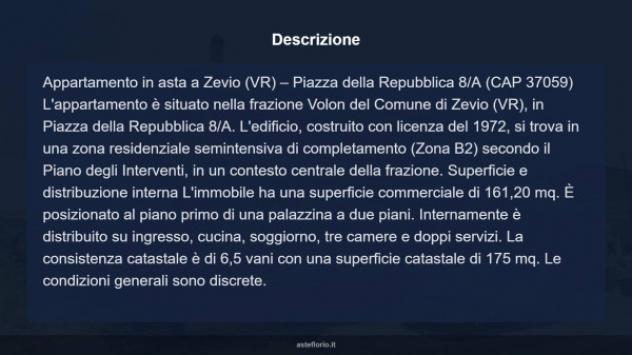 Immobile in asta di 161 m² con più di 5 locali in vendita a Zevio - Foto 14