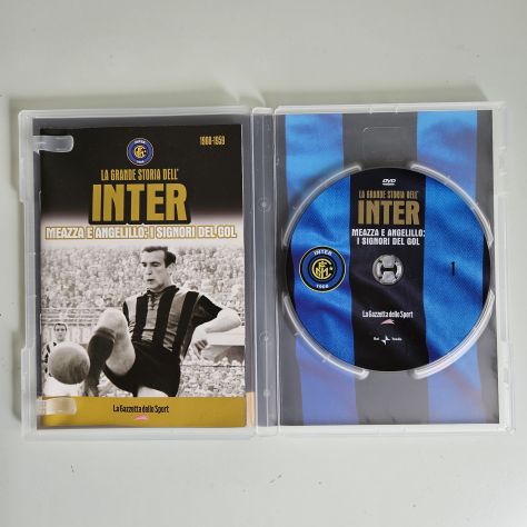 La Grande Storia dell'Inter 11 DVD - Gazzetta dello Sport - 2005 - TRACCIATA!! - Foto 4