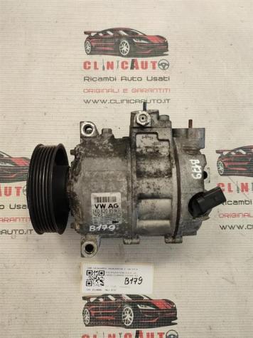 COMPRESSORE A/C VOLKSWAGEN Golf 5 Berlina 1K0820859 1K0820859D BSE benzina 1595 (0308)