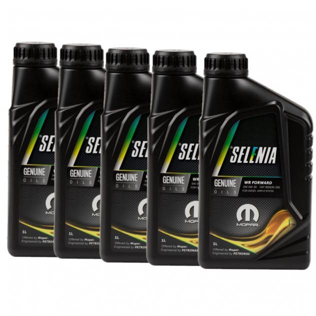 Kit Olio Motore Selenia 0w30 5 litri