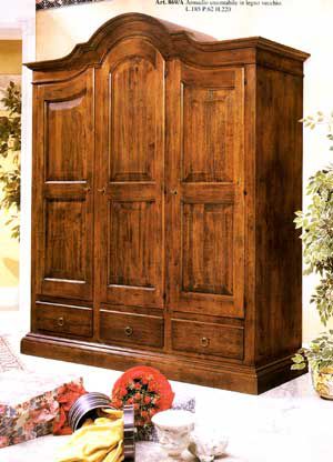 Armadio smontabile L.185 P.62 H.220 cod 10013