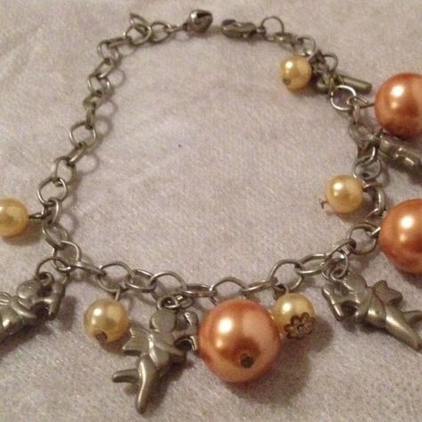 BRACCIALETTI CON CIONDOLI PENDENTI 2 pz. - Foto 3