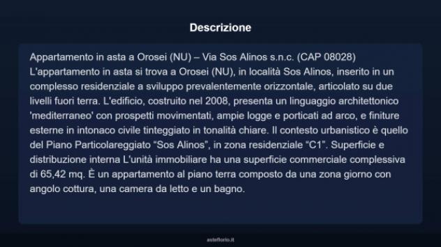 Immobile in asta di 65 m² in vendita a Orosei - Foto 3