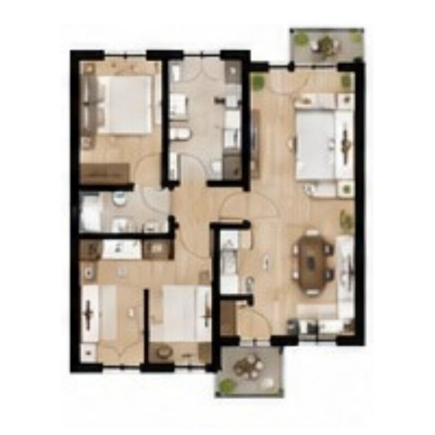 75 mq con 3 camere da letto in Via Mincio - Foto 20