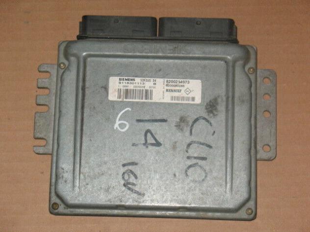 S118301113 ECU CLIO KANGOO S118301113B 8200214973 8200080285 SIRIUS 34