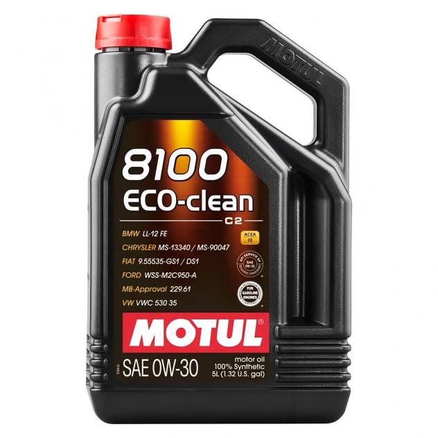 Olio motore MOTUL 8100 ECO-CLEAN 0W-30 5 LT