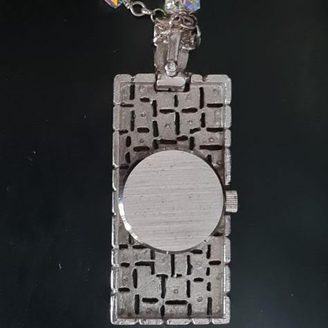 Orologio vintage pendente NUMA Rossi G. 17 Jewels Swiss made meccanico - Foto 2