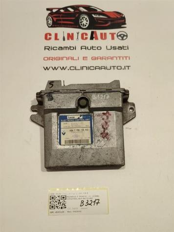 CENTRALINA MOTORE RENAULT Trafic 1° Serie HOM 7700106482 F8Q600 diesel 1870 (8900)