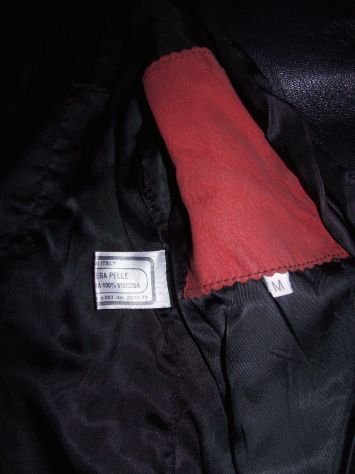 Giubbottino giacca donna sagomata Vera Pelle mis M - Foto 6