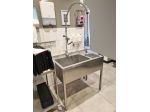lavatoio professionale più lavamani inox usato