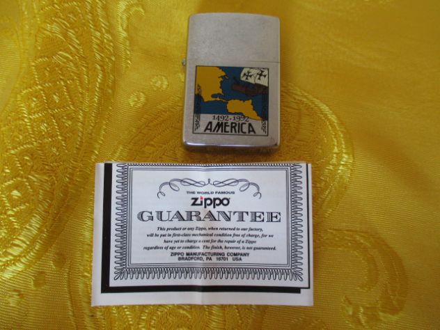 ZIPPO AMERICA J 8 NUOVO mai usato - Foto 2