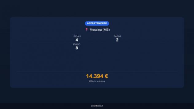 Immobile in asta di 100 m², box auto in vendita a Messina - Foto 15