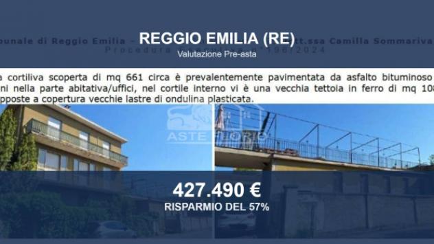 Immobile in asta di 1355 m² in vendita a Novellara