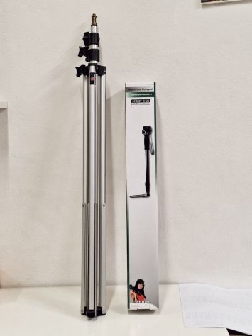 Cavalletti manfrotto e monopiede nuovo - Foto 4