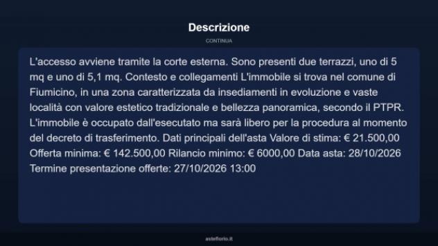 Immobile in asta di 14 m² in vendita a Fiumicino - Foto 10
