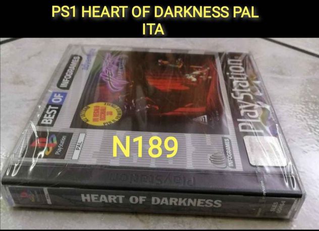 PS1 HEART OF DARKNESS PAL ITA SIGILLATO RARO - Foto 3