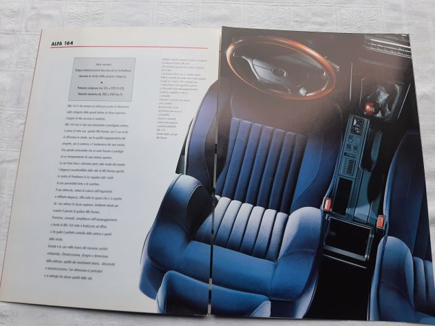 ALFA ROMEO 164 SECONDA SERIE  DEPLIANT ORIGINALE - Foto 4