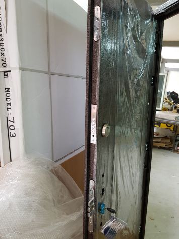 PORTA BLINDATA PER ESTERNO-INTERNO CASA 828 MODELLO PORTONE DA APPARTAMENTO - Foto 7