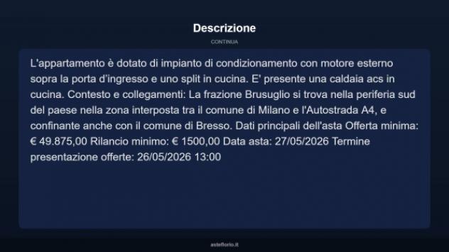 Immobile in asta di 29 m² in vendita a Cormano - Foto 9