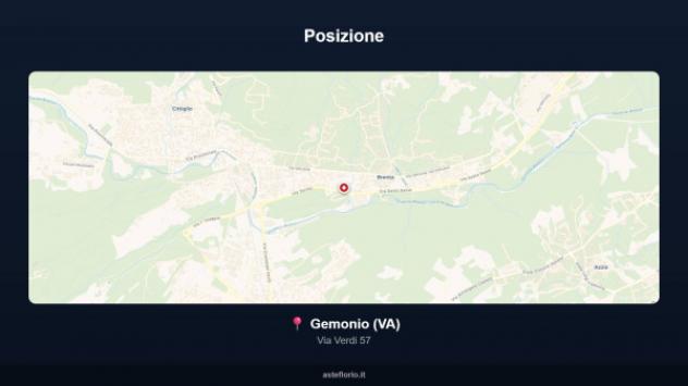 Immobile in asta di 122 m² con più di 5 locali e box auto in vendita a Gemonio - Foto 12